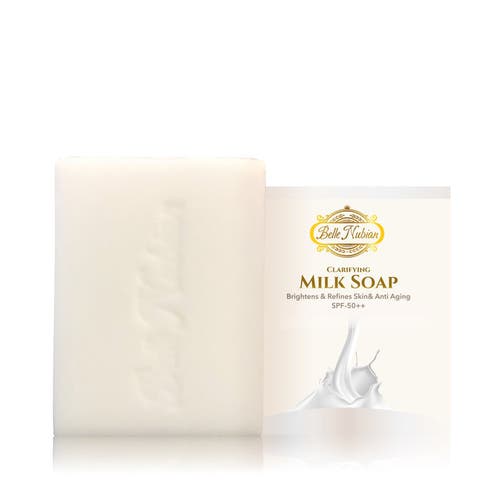 BELLE NUBIAN BELLE NUBIAN CLARIFYING MILK SOAP WITH SHEA BUTTER AND SPF 50