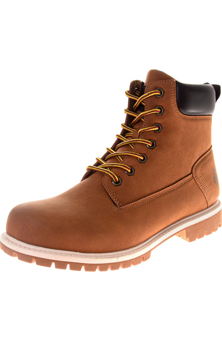 U.S. POLO ASSN US Polo Assn Mens' Boots, Main, color, Tan