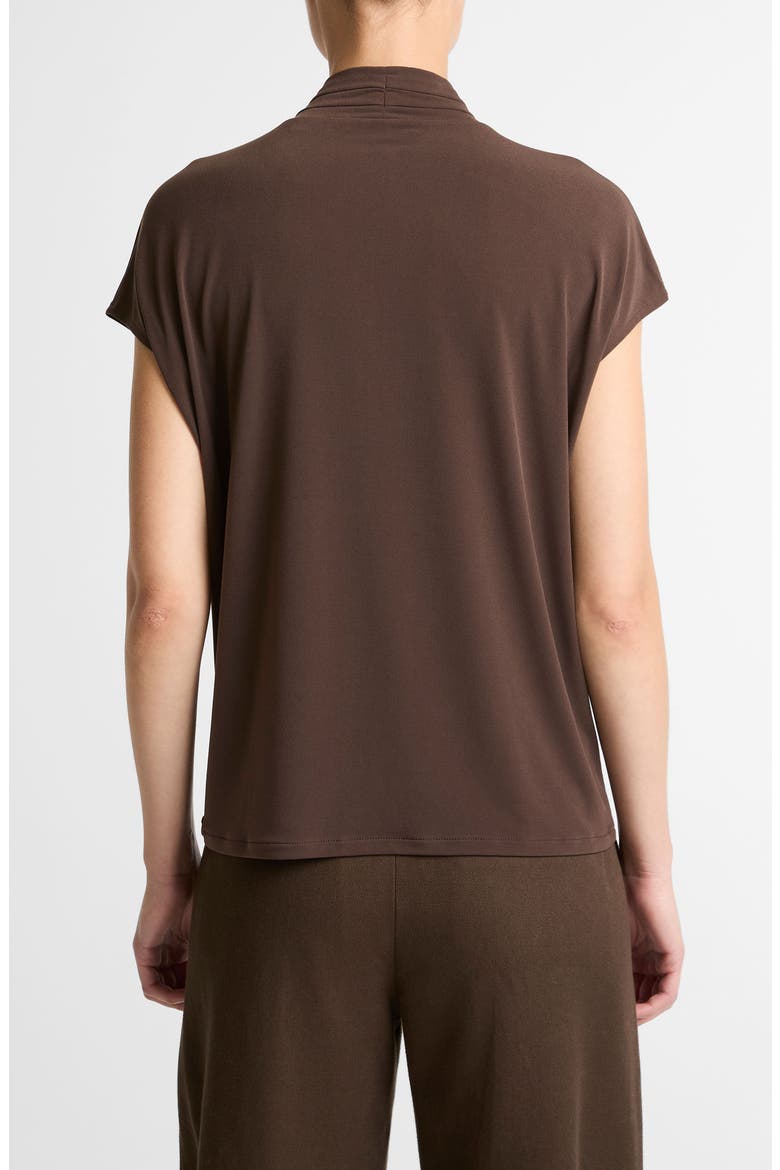 Vince Twist Neck Cap Sleeve Top (Women) | Nordstrom