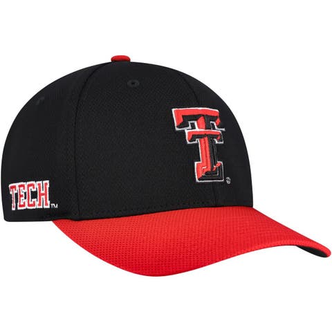 Men's Top of the World Black/Red Texas Tech Red Raiders Reflex Two-Tone Flex Hat