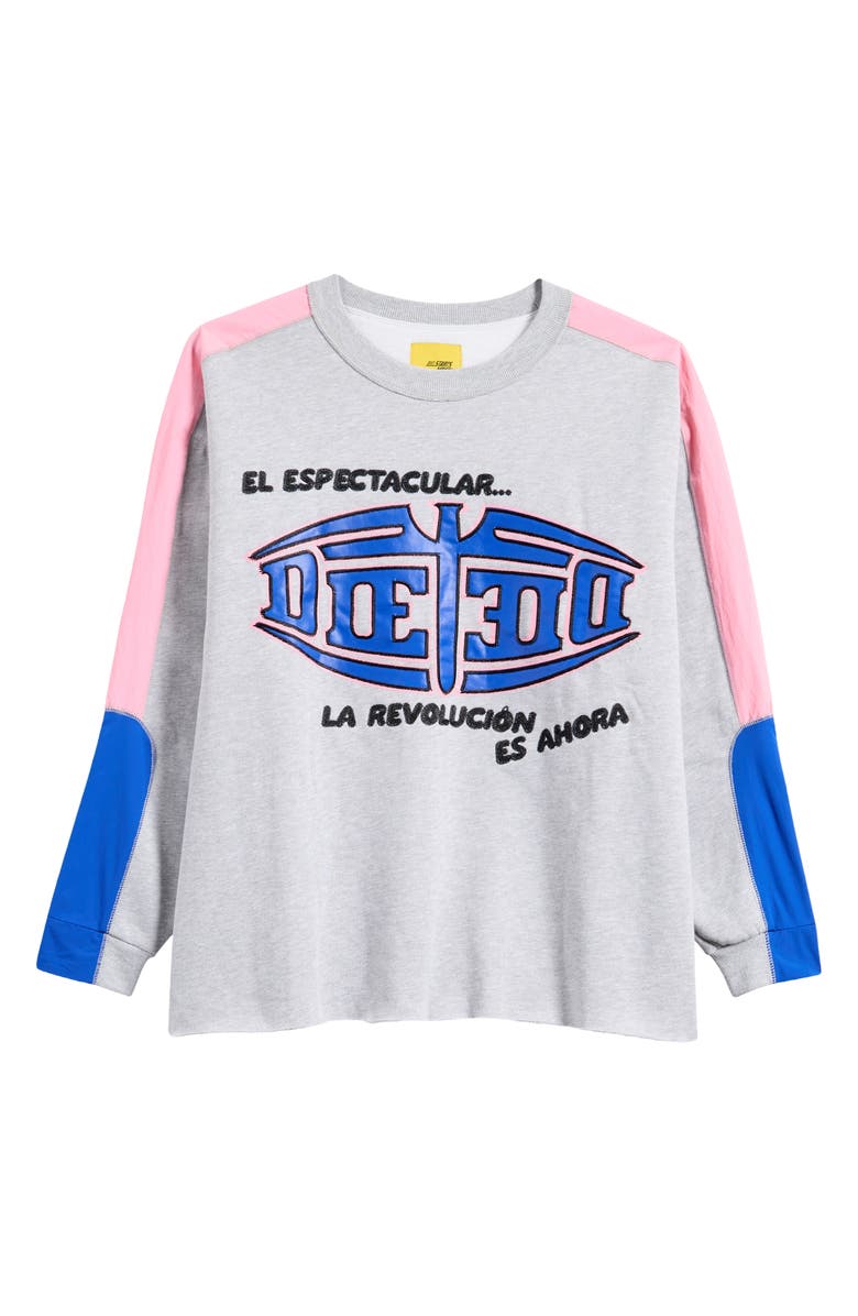 DIET STARTS MONDAY El Espectacular Appliqué Graphic Sweatshirt, Alternate, color, 