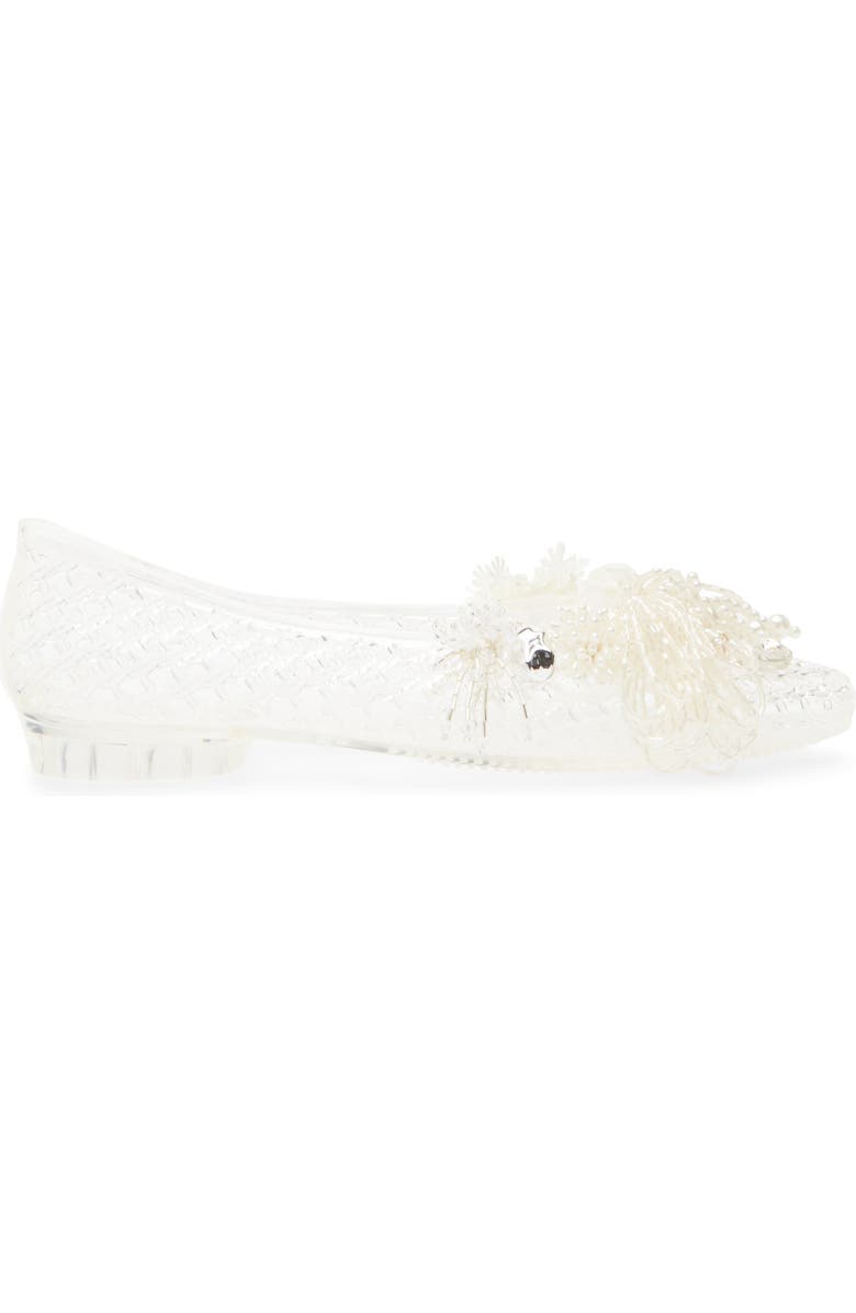 HEAVENLY JELLY Glam Jelly Ballet Flat, Alternate, color, Clear