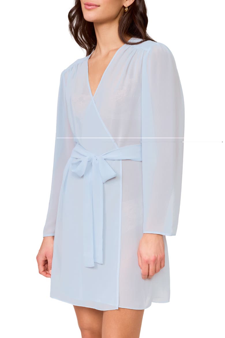 Lovely Sheer Chiffon Wrap, Alternate, color, MARIAN BLUE