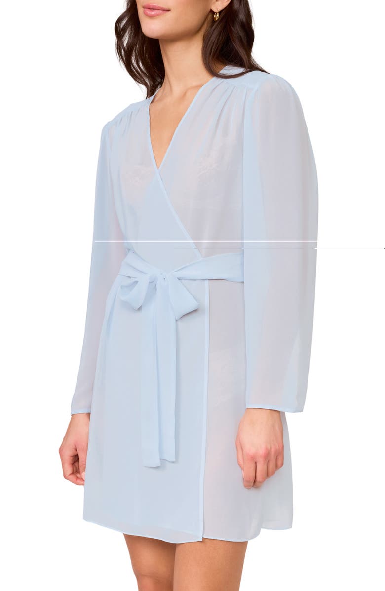 Rya Collection Lovely Sheer Chiffon Wrap, Alternate, color, Marian Blue