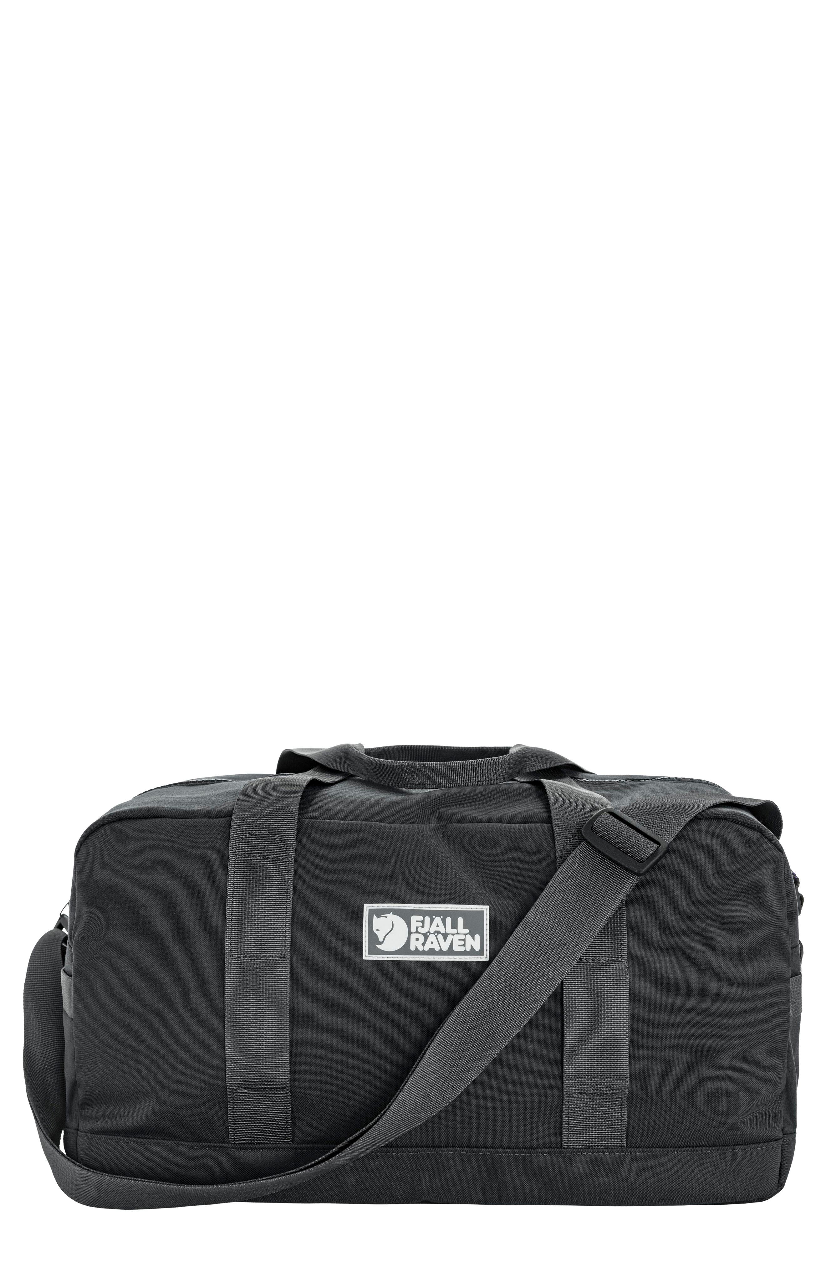 Fjällräven Vardag 33-Liter Duffel Bag, Main, color, Coal Black