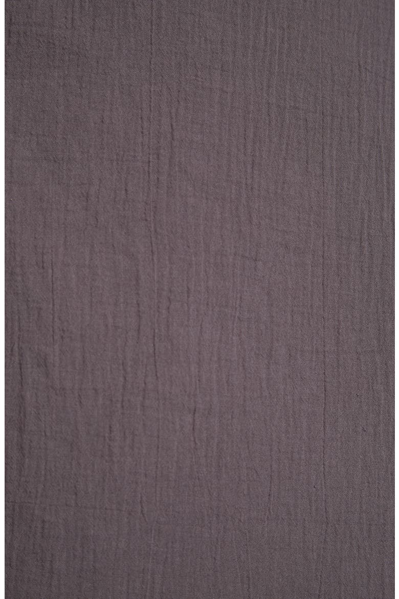 Crinkled Wide Leg Trousers, Alternate, color, GREY