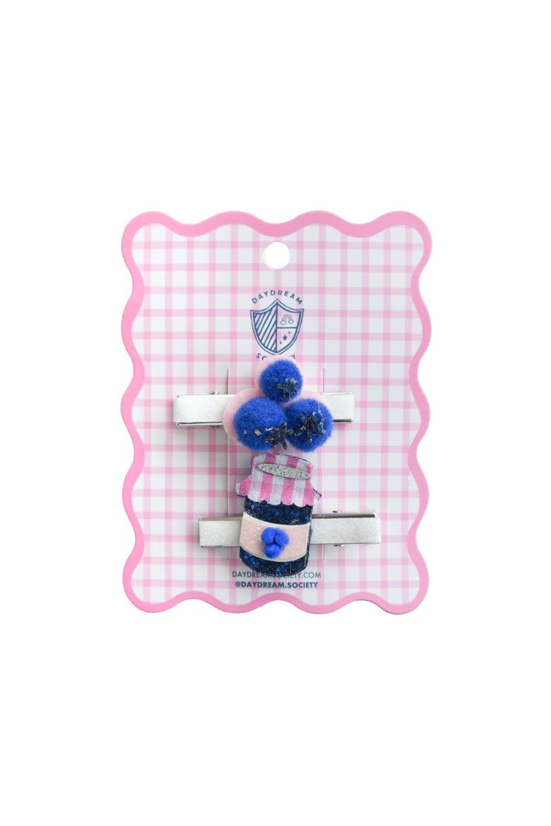 Blueberry Jam Hair Clip Set, Main, color, Assorted Pre-Pack