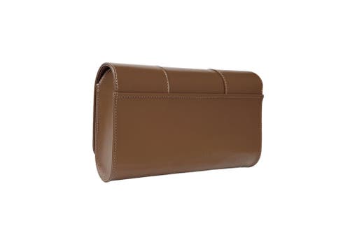 Perrin Paris Duelle Clutch In Brown