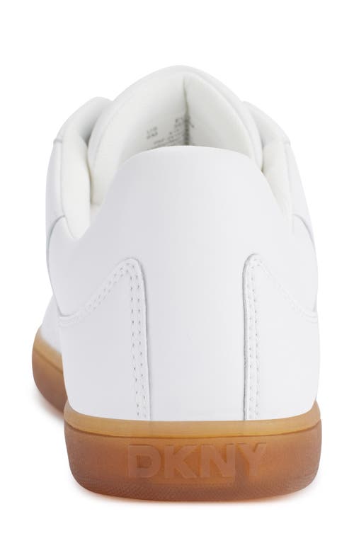 Dkny Seacliff Sneaker In Brt White