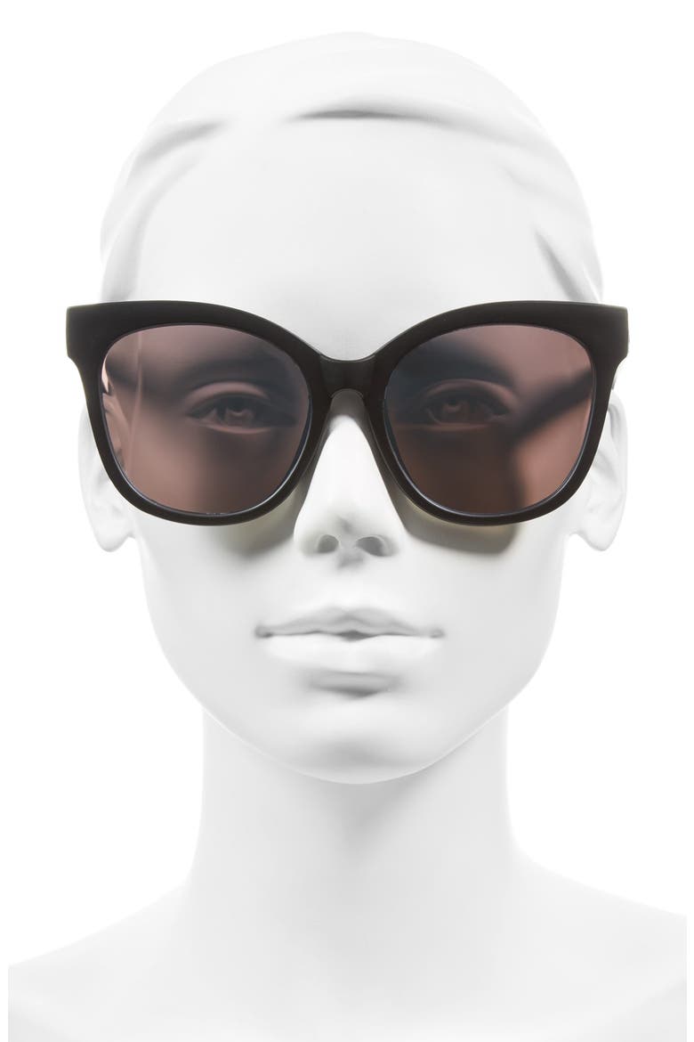 Australia It's My Way 55mm Sunglasses, Alternate, color, BLACK/ PURPLE