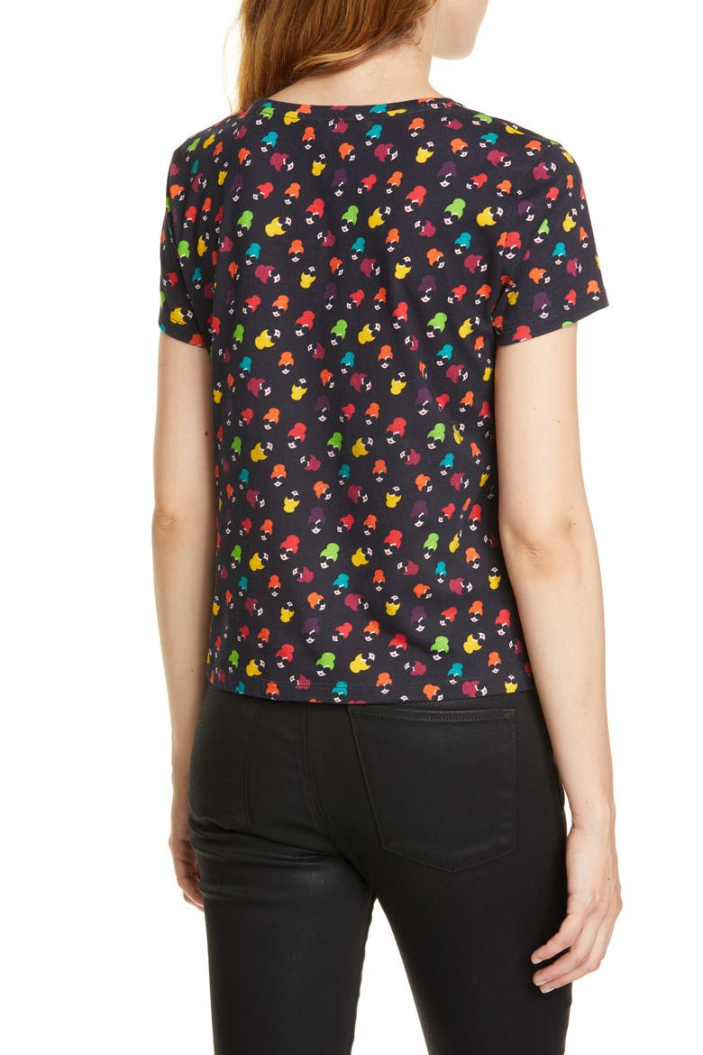 Rylyn Stace Face Cotton Tee, Alternate, color, RAINBOW STACE