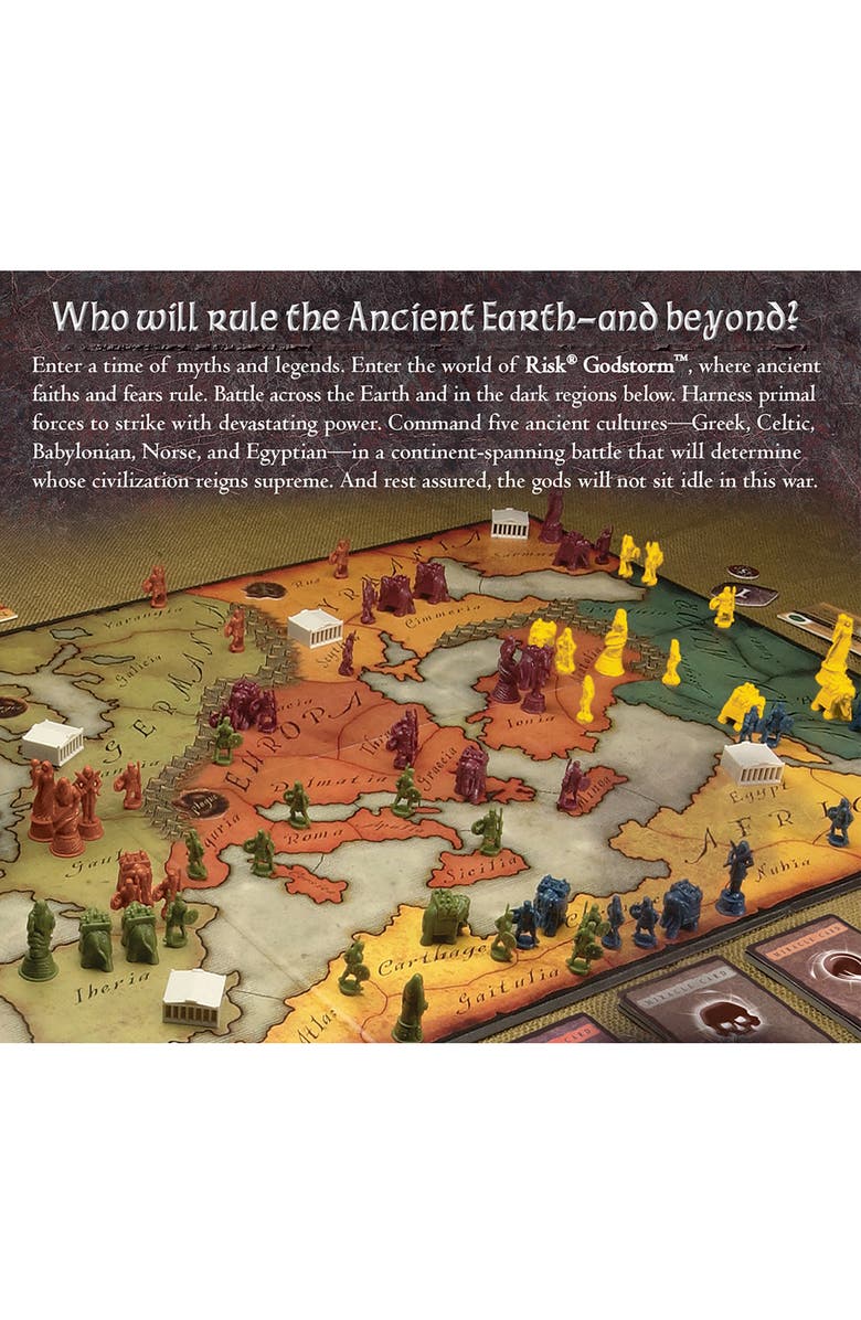 Renegade Game Studios Risk Godstorm Command 5 Cultures, Strategy Game, Alternate, color, Multicolored