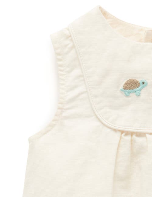 Purebaby Seaside Bodysuit In White