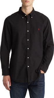 Polo Ralph Lauren Classic Fit Garment Dyed Cotton Button-Up Shirt