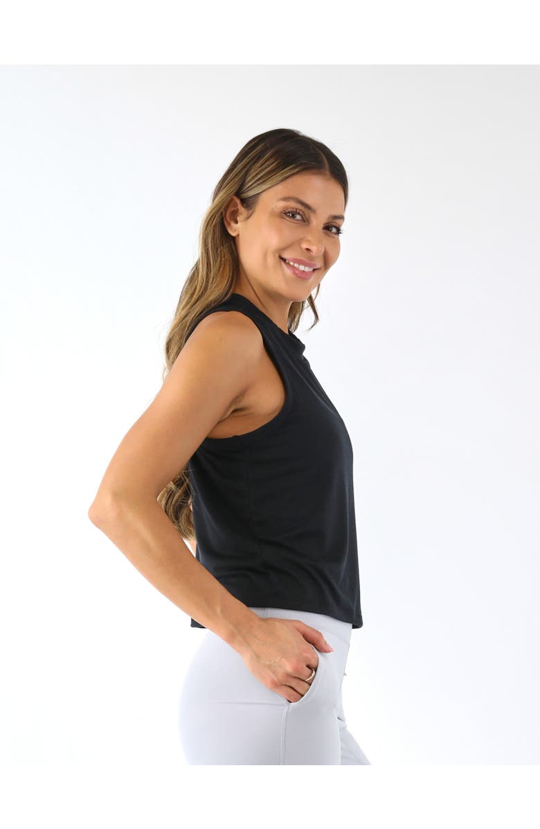 GLYDER Minimalist Muscle Tank, Alternate, color, Black