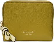 Kate Spade New York small loop colorblock pebbled leather zip wallet