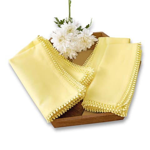 Linen Dinner Napkins - Maddie, 20" x 20" Inch
