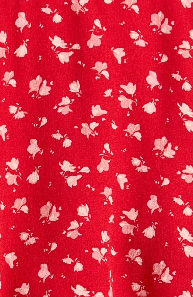 Nordstrom Kids' Floral Skirt, Alternate, color, Red Savvy Petal Mix
