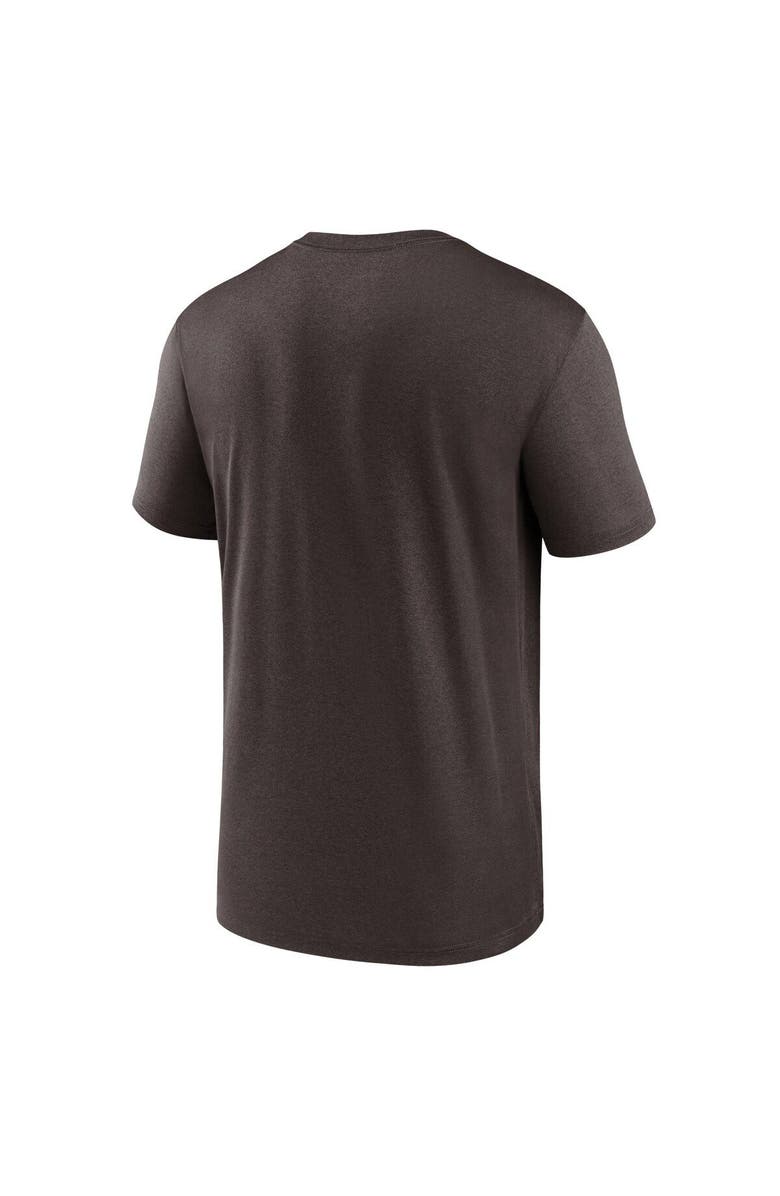 Nike Men's Nike  Brown Cleveland Browns Legend Logo Performance T-Shirt, Alternate, color, Brown