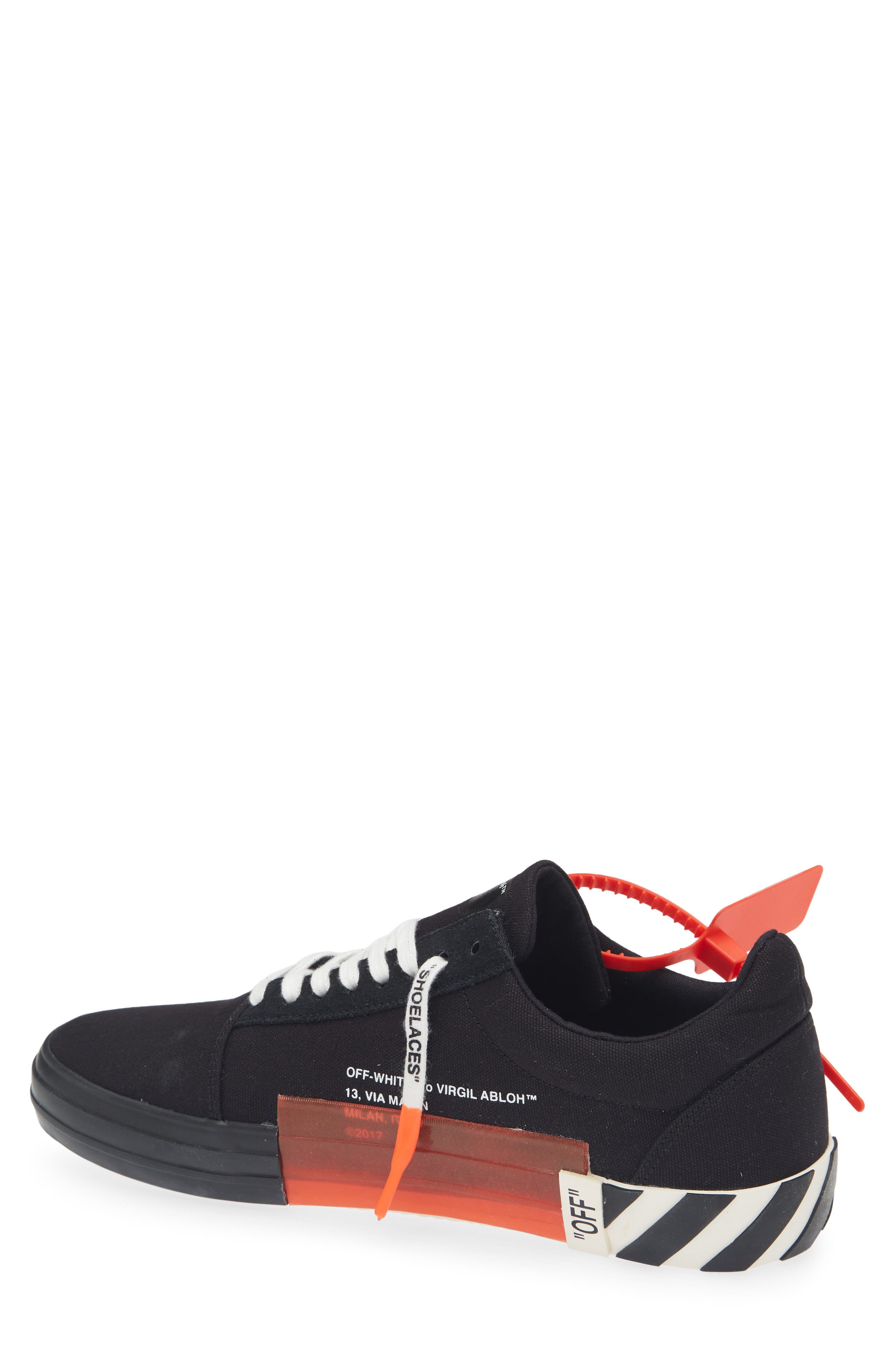 Off-White <p>Vulcanized Low Top Sneaker (Men)</p>, Alternate, color, 