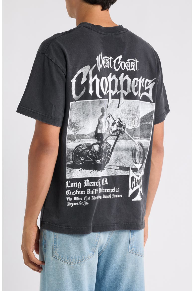 WCC Custom Built Graphic T-Shirt, Alternate, color, BLACK WASH
