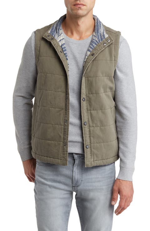 Quilted Vintage Twill Vest