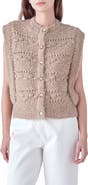 English Factory Textured Sweater Vest