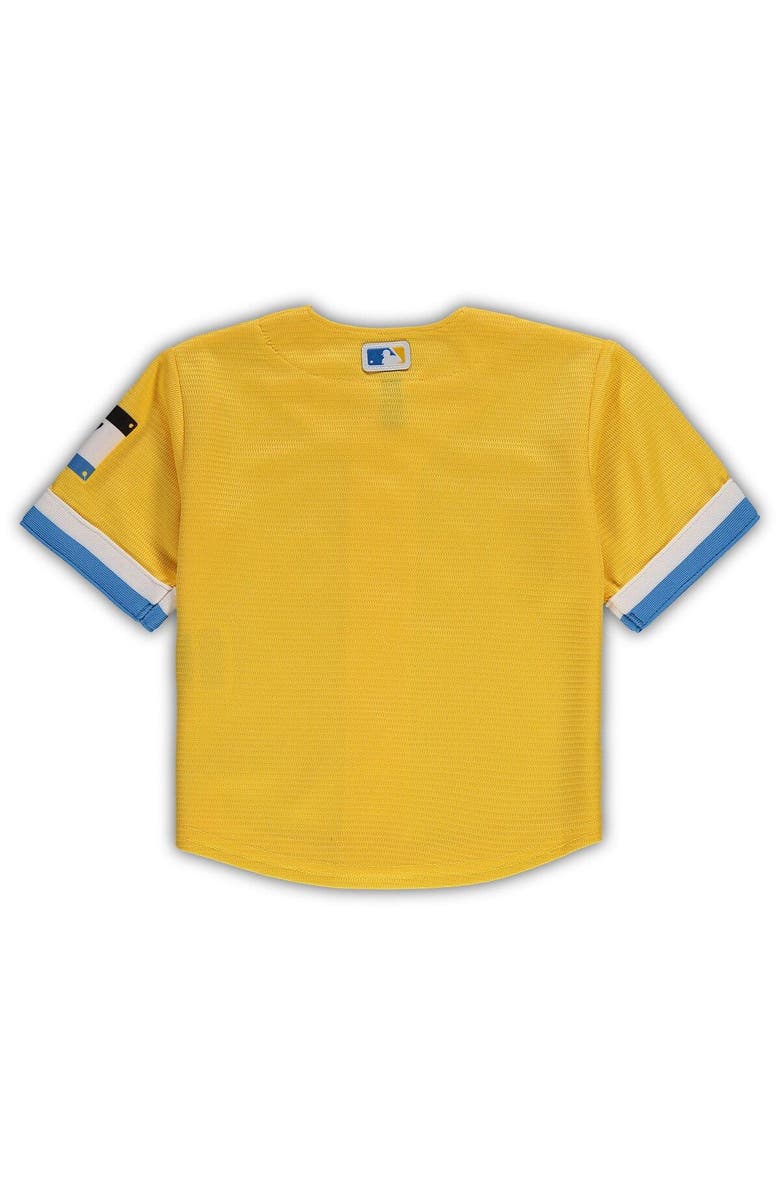 Nike Infant Nike Gold Boston Red Sox MLB City Connect Replica Jersey, Alternate, color, 