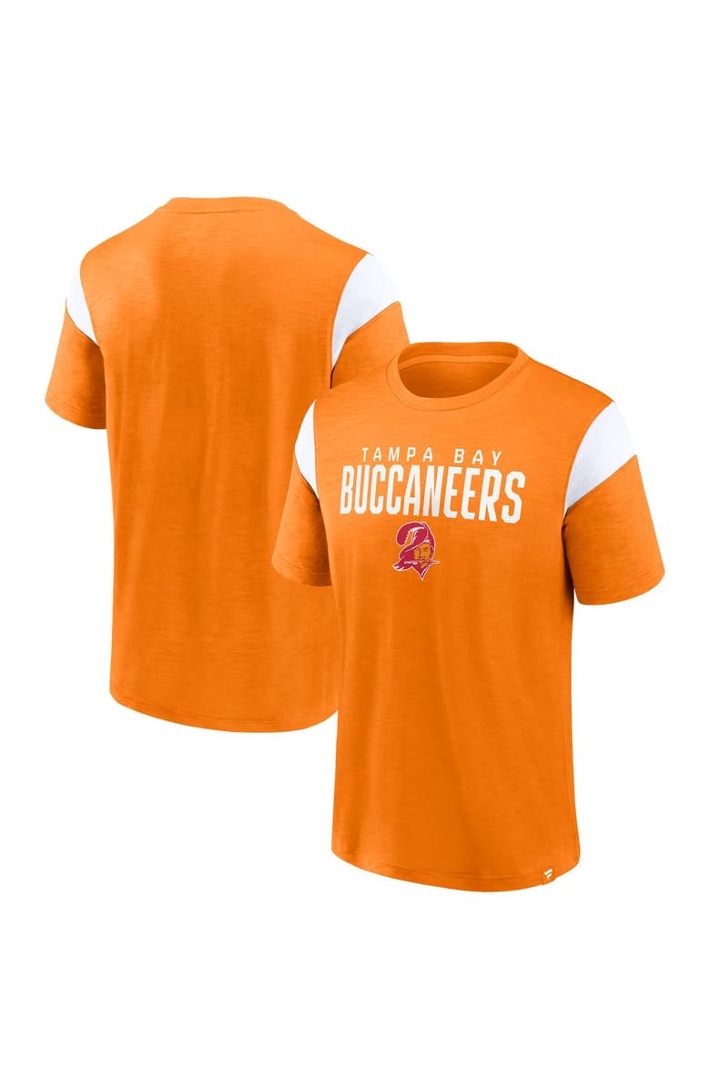 FANATICS Men's Fanatics Orange Tampa Bay Buccaneers Home Stretch Team T-Shirt, Alternate, color, Orange
