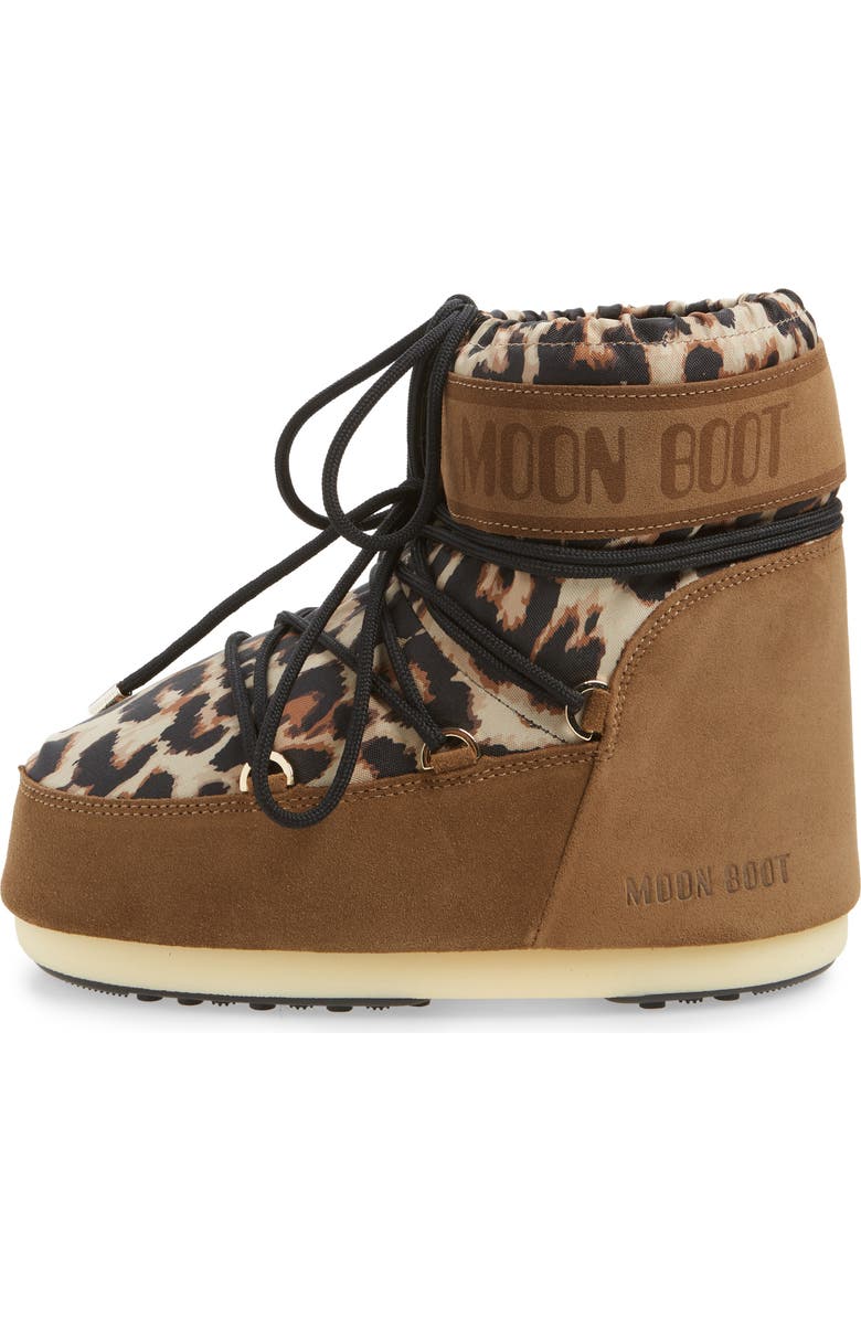 Moon Boot<sup>®</sup> Icon Low Leopard Print Boot, Alternate, color,