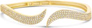SHYMI Pavé Curl Cuff Bracelet