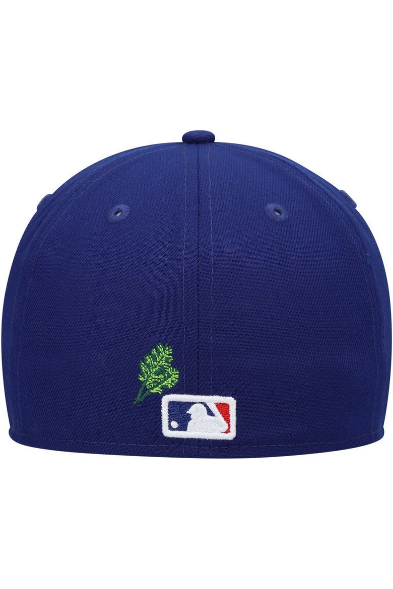 Men's New Era Royal Los Angeles Dodgers Stateview 59FIFTY Fitted Hat, Alternate, color, Royal