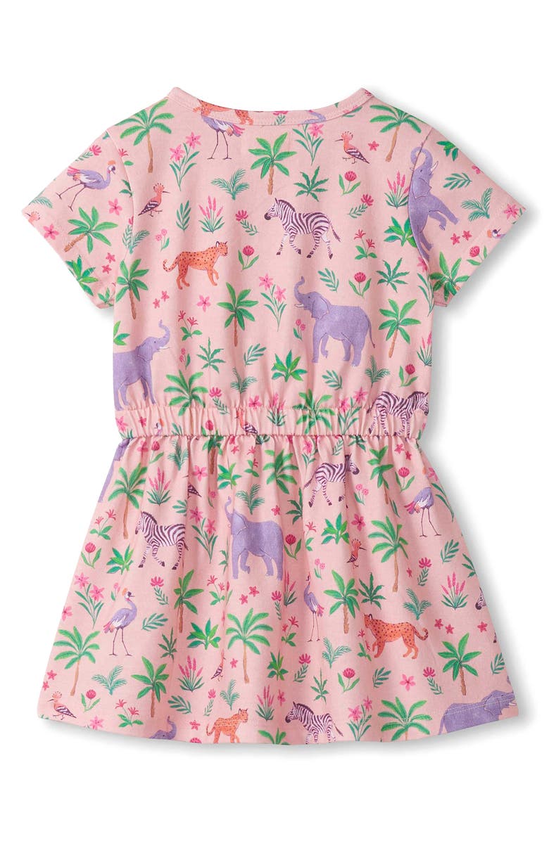 Hatley Kids' Tender Safari Cotton Dress, Alternate, color, Pink