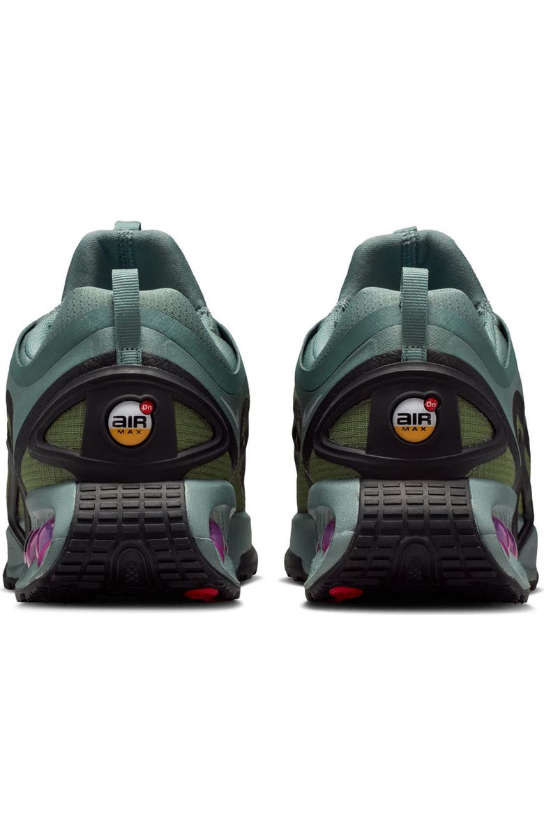 Nike Air Max Dn Roam Waterproof Sneaker, Alternate, color, Clay Green/ Fire Pink/ Olive