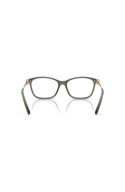 Ralph Lauren 53mm Butterfly Optical Glasses In Gray