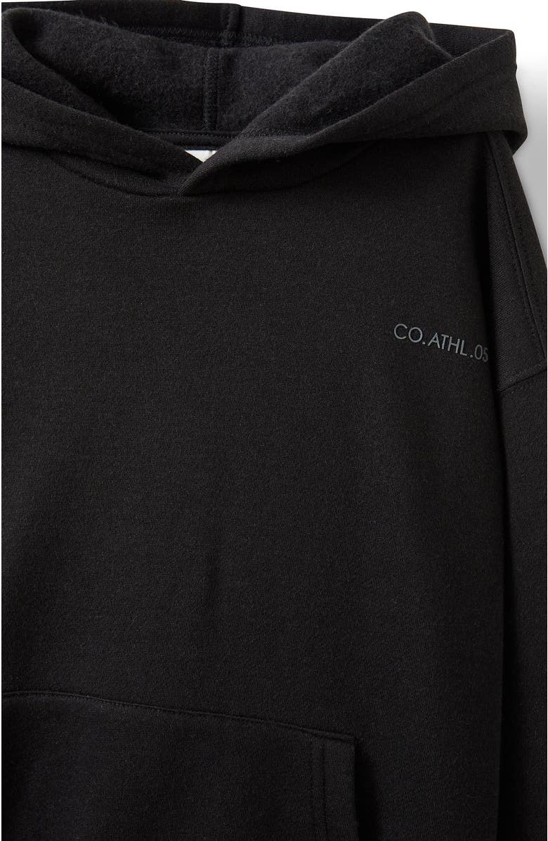 Cotton On Kids Kid's Sammy Oversize Hoodie, Alternate, color, Black