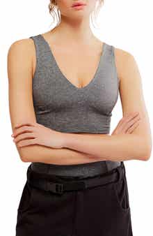 FP Movement by Free People FP Movement Never Better Heather Crop Top