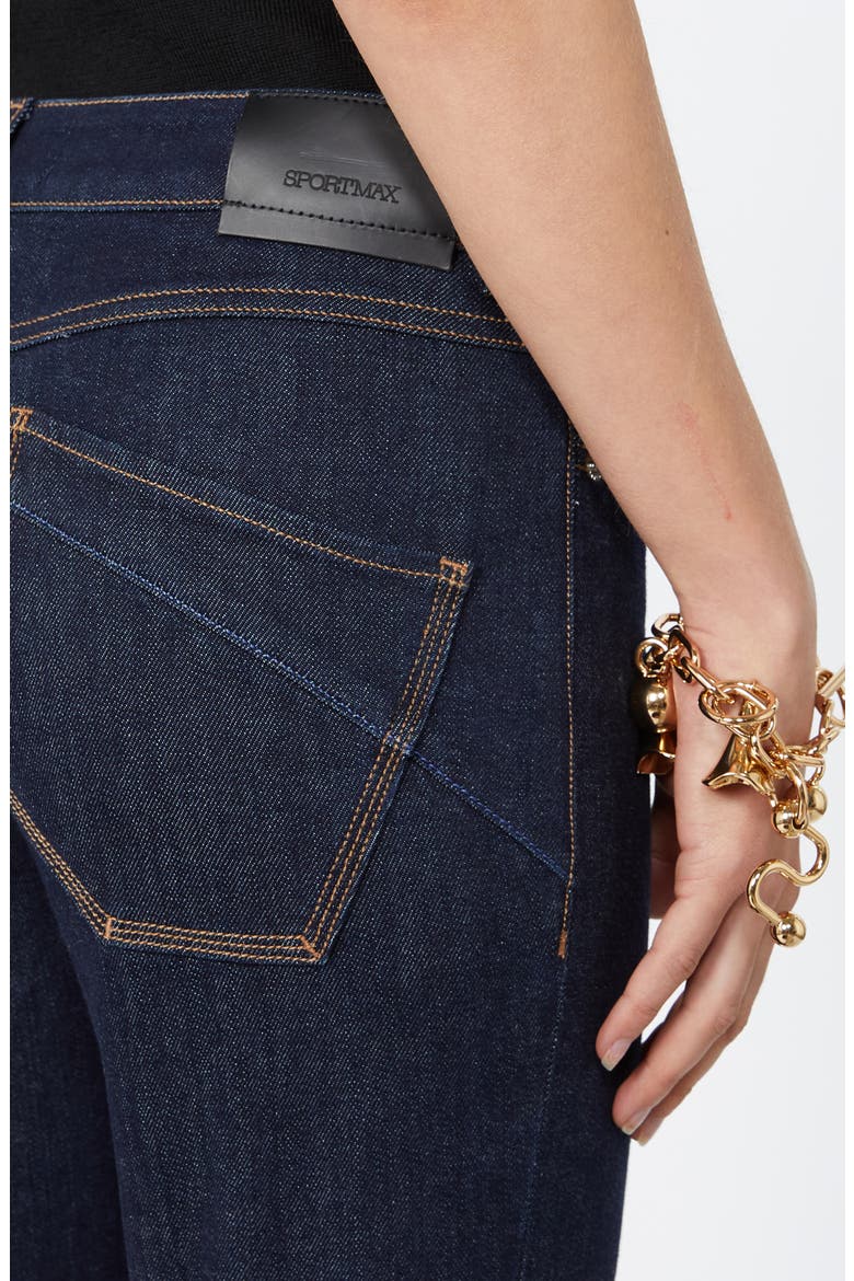Pagina Flare Crop Jeans, Alternate, color, ULTRAMARINE