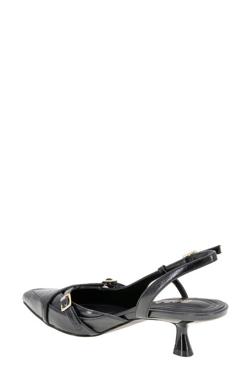 Bcbgeneration Kiran Slingback Kitten Heel Pump In Black