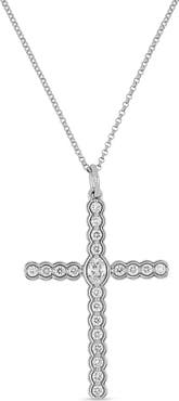 Bony Levy 18K Gold Liora Diamond Cross Pendant Necklace