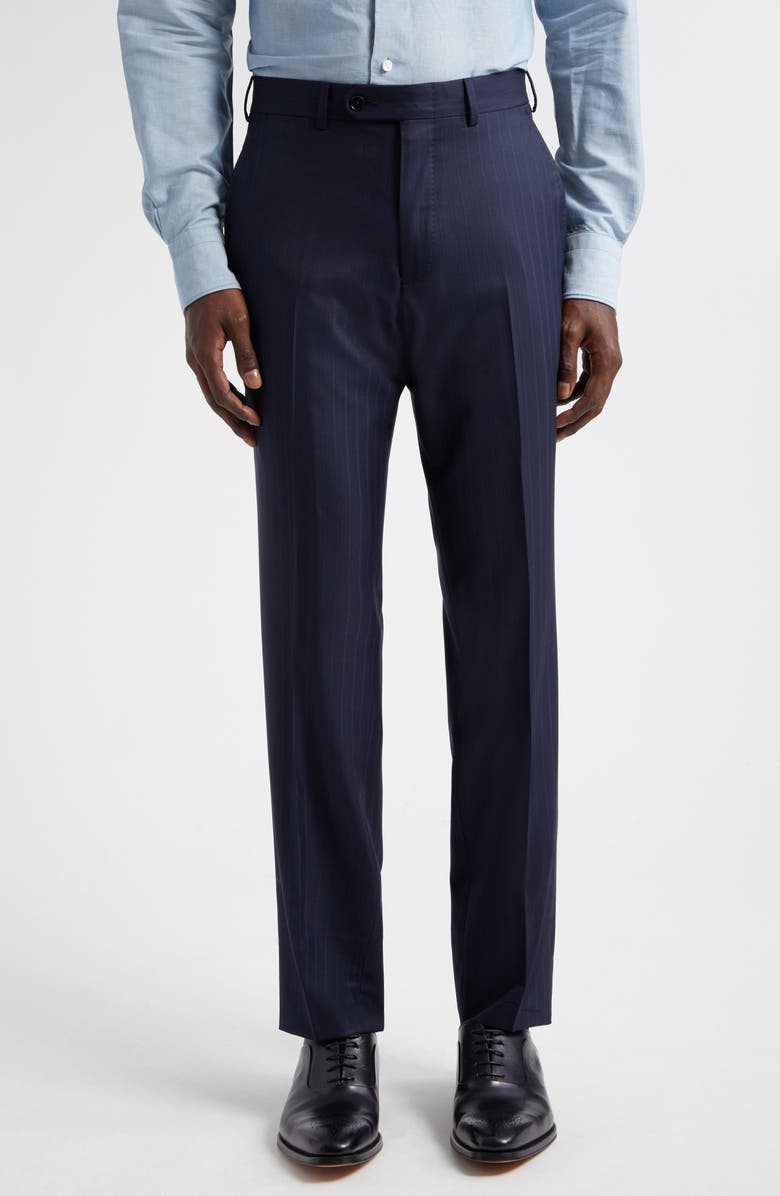 ZEGNA 15Milmil15 Stripe Wool Suit, Alternate, color, 