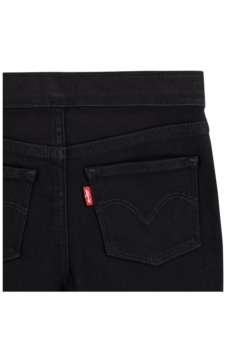 Kids' Pull-On Flare Jeans, Alternate, color, BLACK