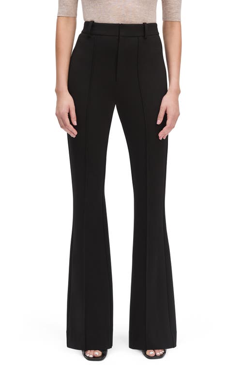 Favorite Daughter Seamed Flare Pants In Black