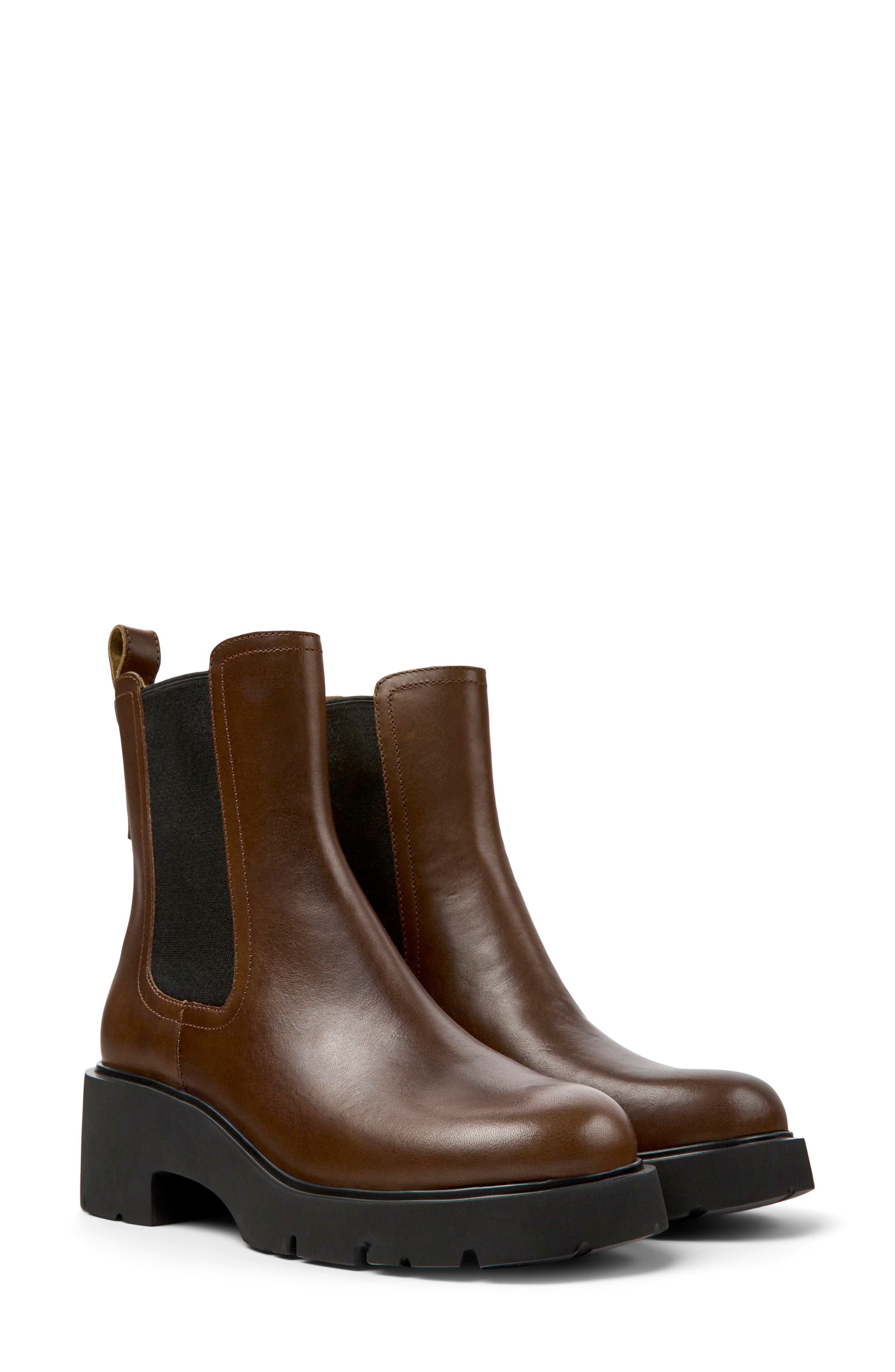 Milah Chelsea Boot, Main, color, MEDIUM BROWN
