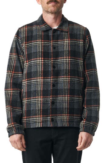 Ezekiel Parker Plaid Jacket In Black
