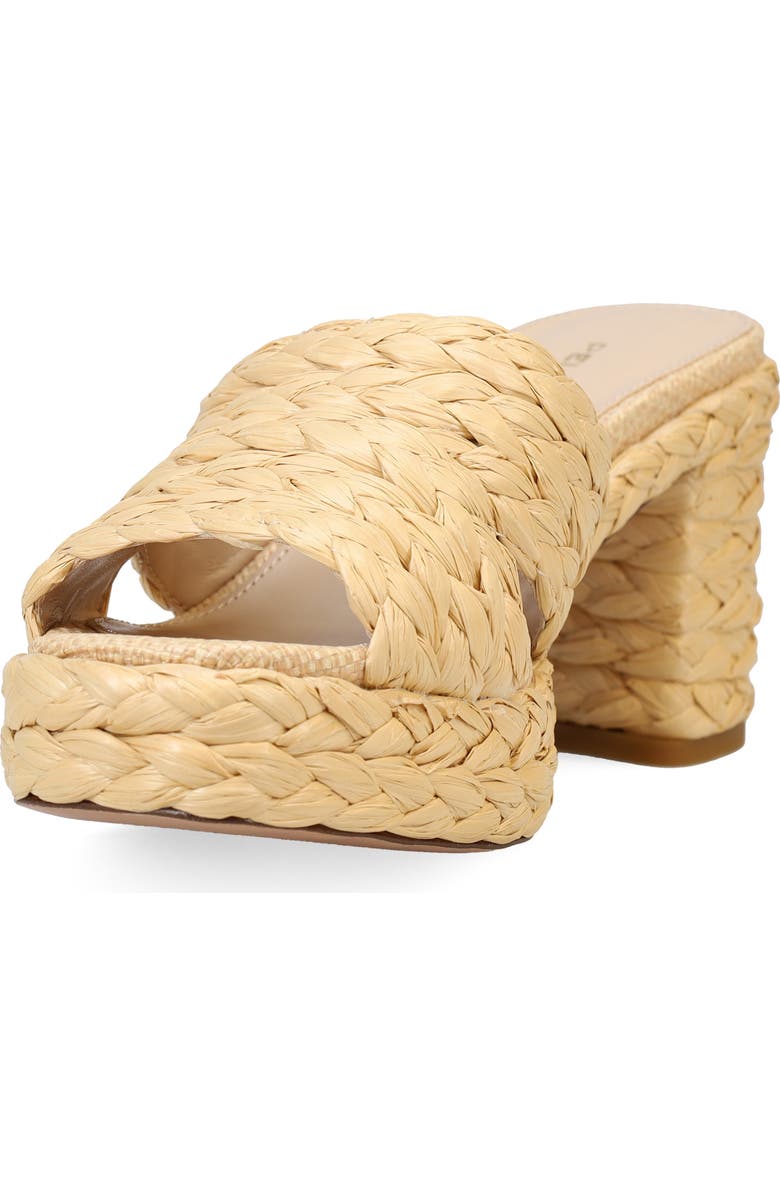 Pelle Moda Camren Platform Sandal, Alternate, color, Natural