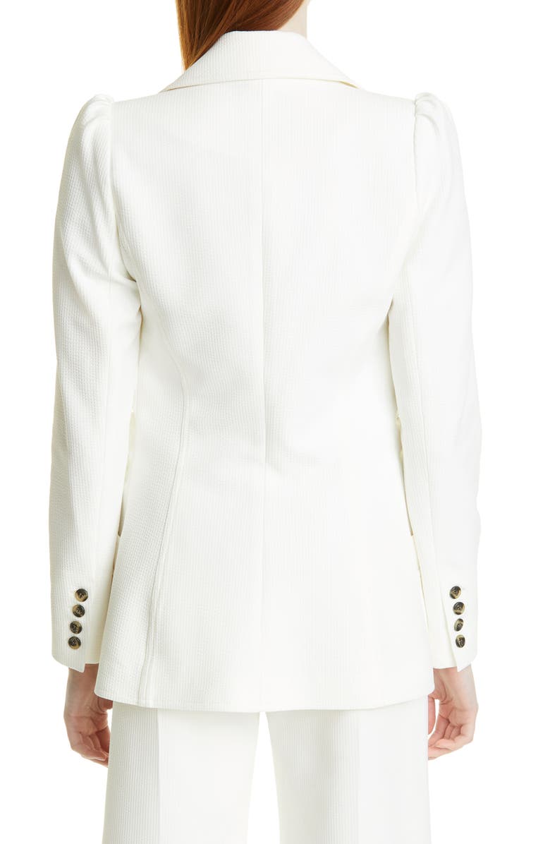 Smythe Ruched Blazer, Alternate, color,