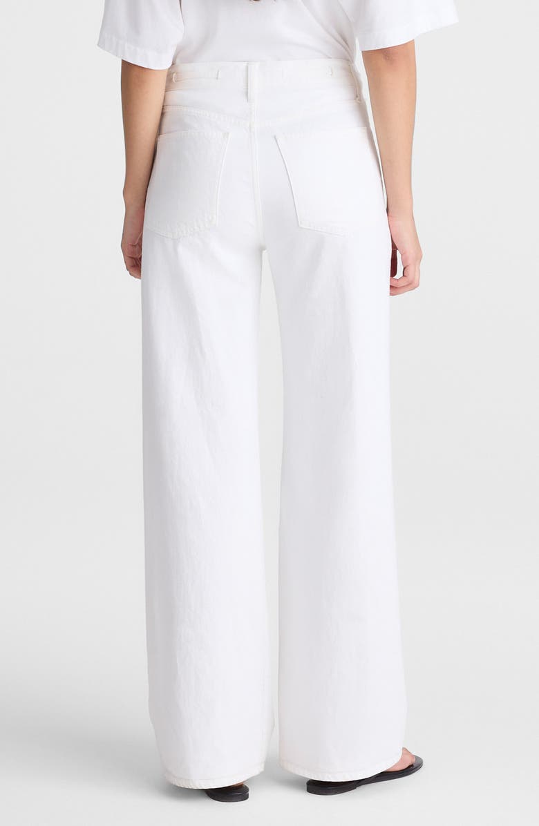Madewell The Ultimate Wide Leg Jeans in Tile White, Alternate, color, Tile White