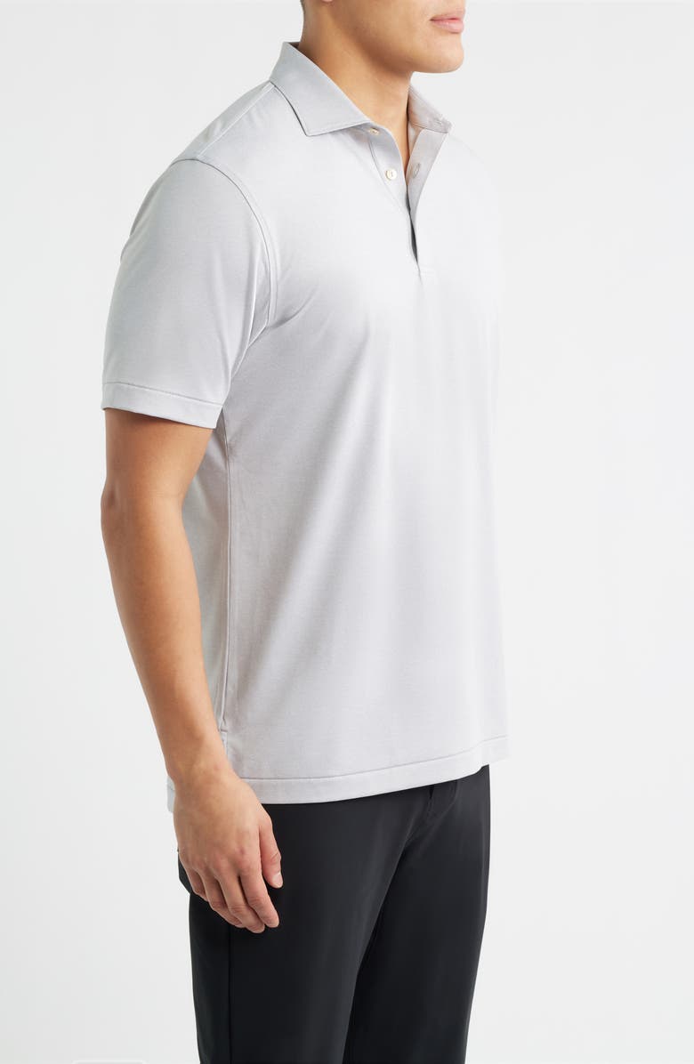 Peter Millar Holden Performance Jersey Polo, Alternate, color, Gale Grey