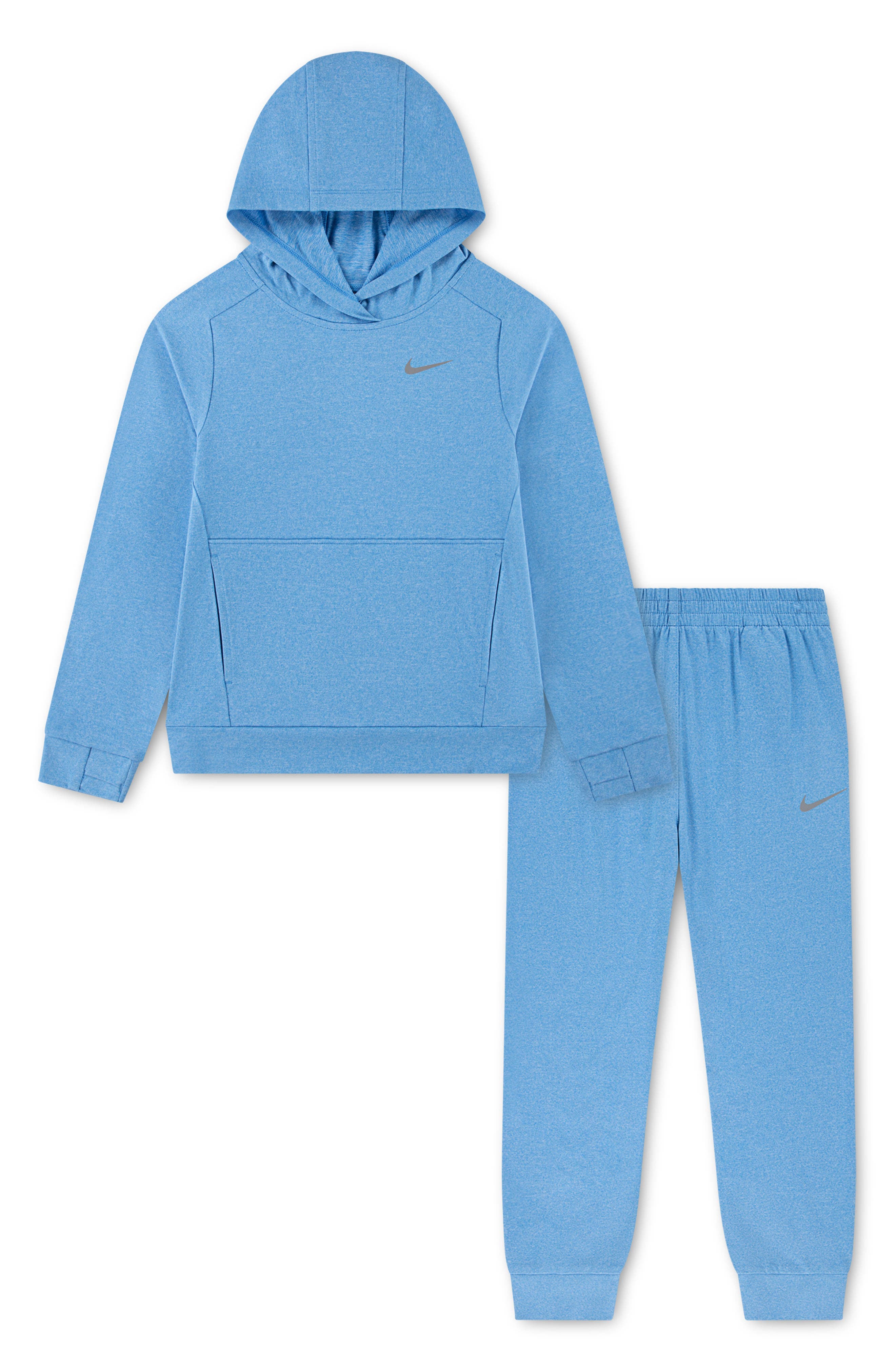 UNIVERSITY BLUE HEATHER